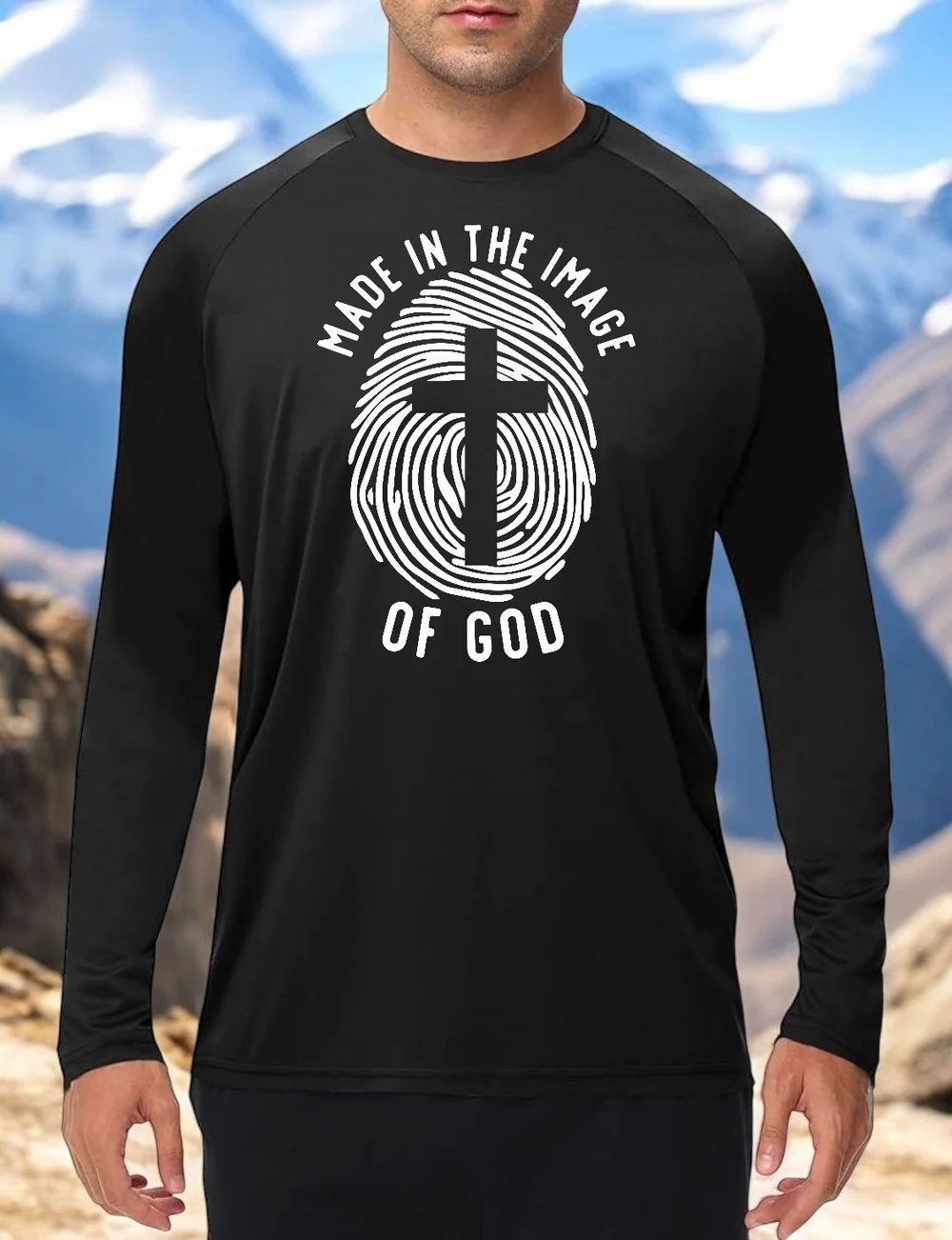 MADE IN THE IMAGE OF GOD Long Sleeve