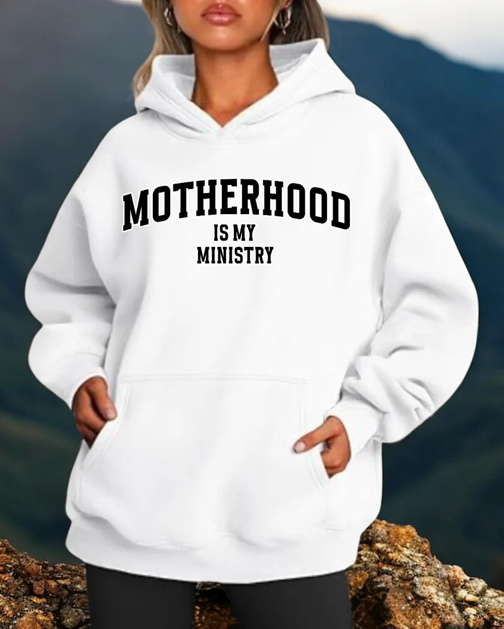 MOTHERHOOD IS MY MINISTRY Hoodie